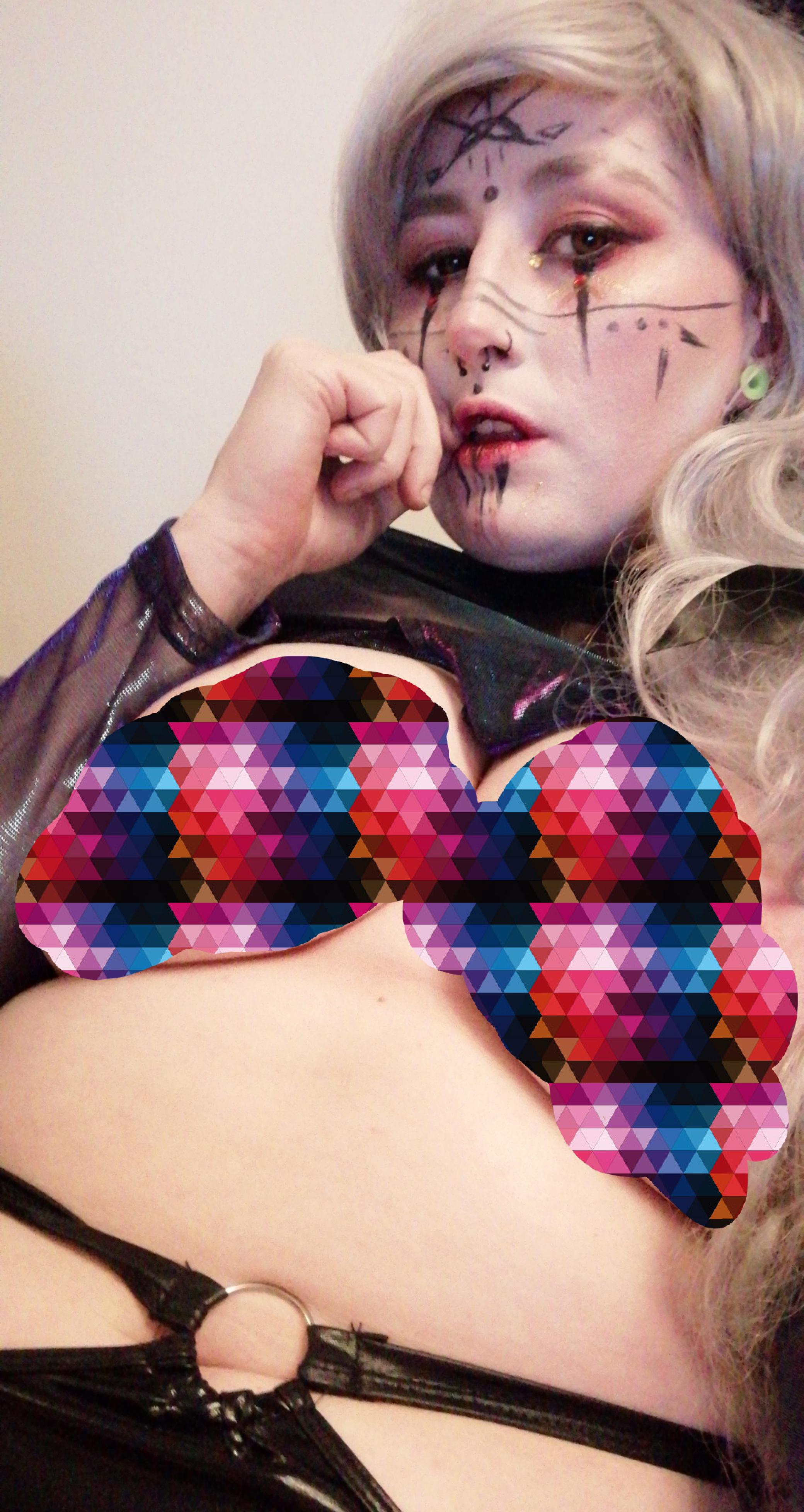 Wanna See The Full Picture Of The Naughty Goth Elf ? OF: A_little_nex