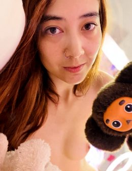 Me And Cheburashka Chilling. Anyone Want To Cum Over ?