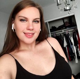 Russian American Girl Angie. 20 Years Old
